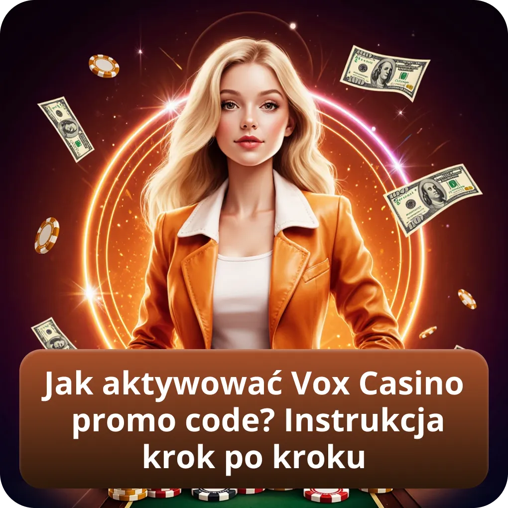 Jak aktywować Vox Casino promo code instrukcja